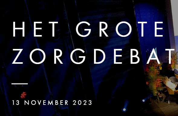 Bekijk hier de foto-impressie van Het Grote Zorgdebat 2023